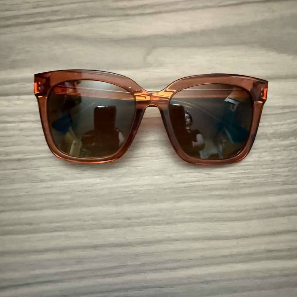 Diff Eyewear Bella Polarized Amber Sunglasses